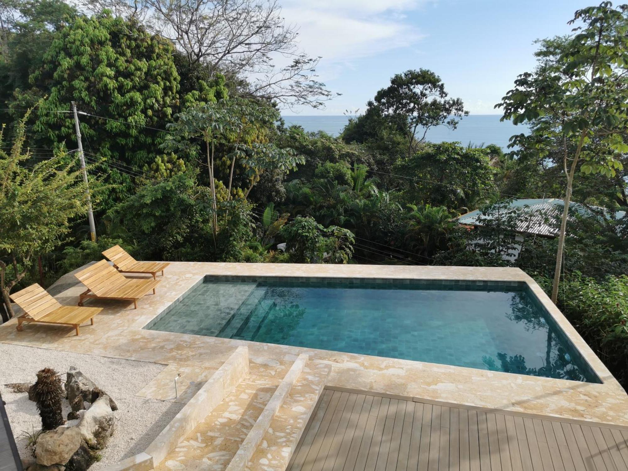 Casa Luna - Private Suites With Ocean View, Pool, Ac, Wifi Playa Santa Teresa  ภายนอก รูปภาพ