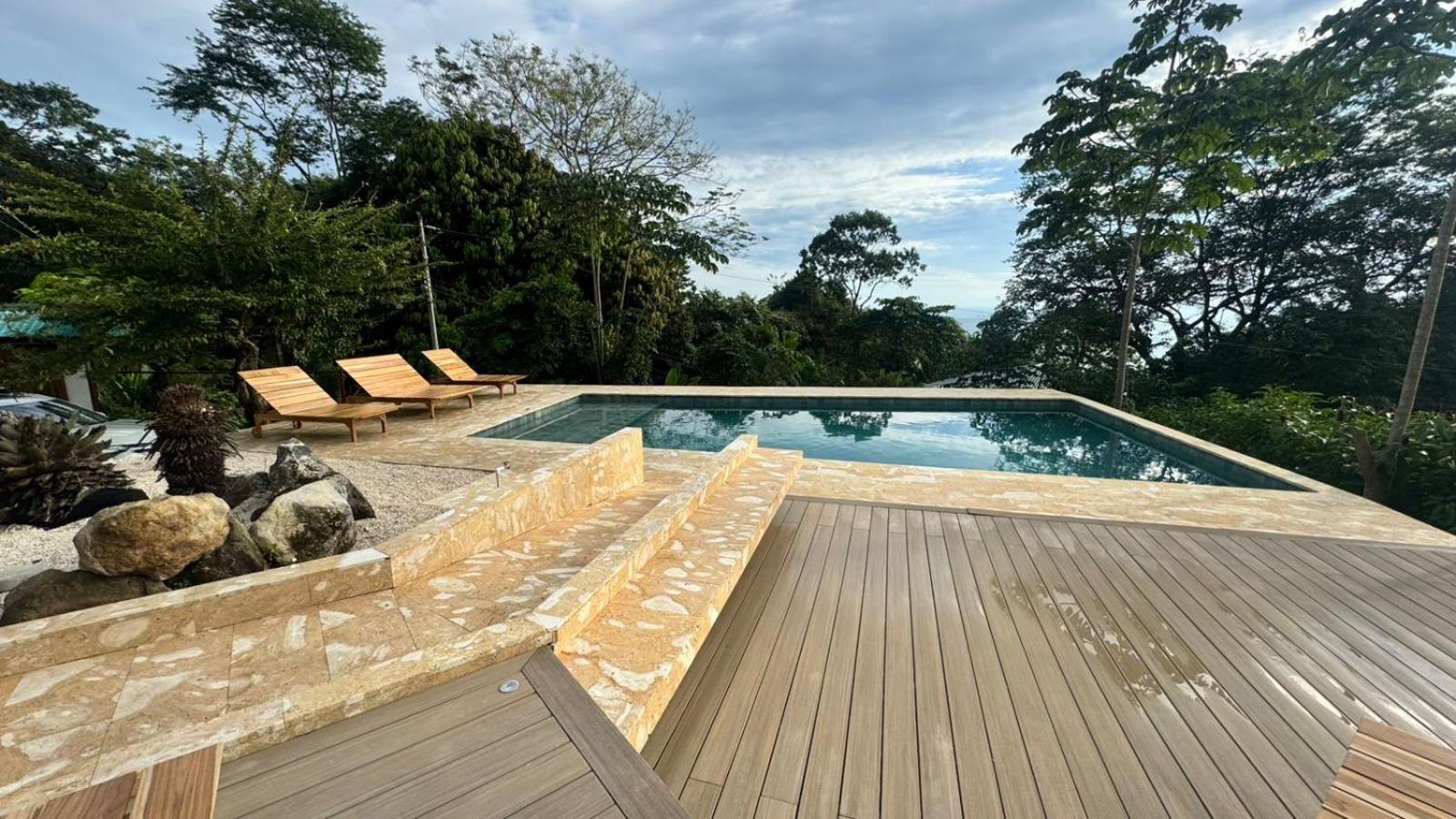 Casa Luna - Private Suites With Ocean View, Pool, Ac, Wifi Playa Santa Teresa  ภายนอก รูปภาพ