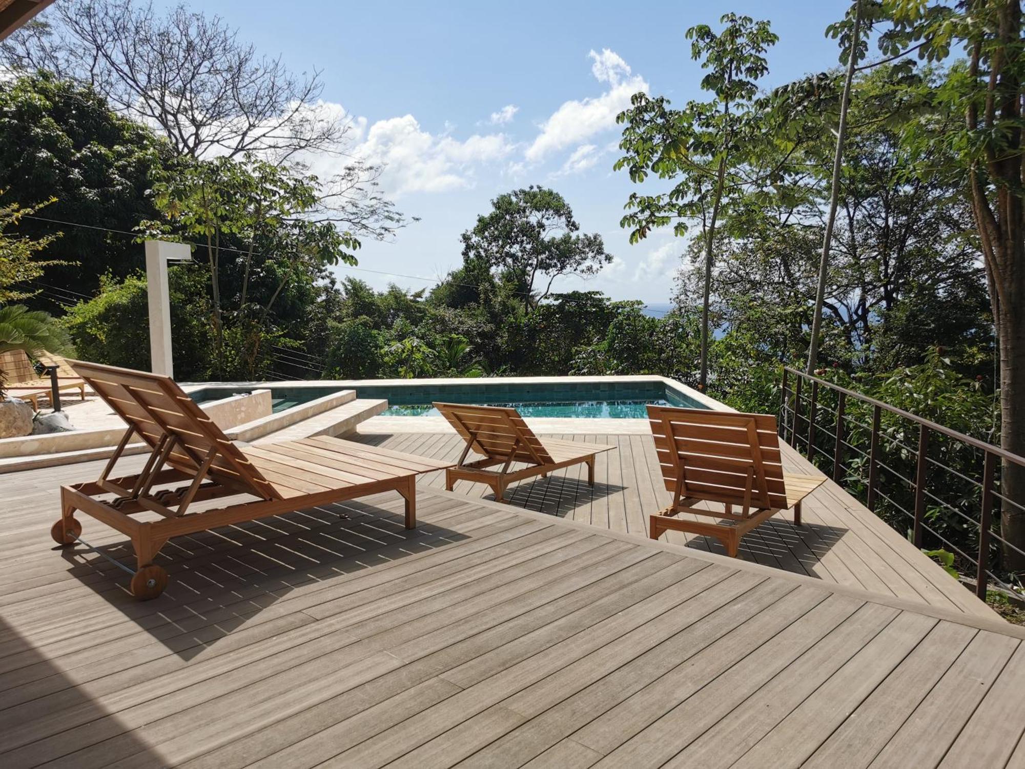 Casa Luna - Private Suites With Ocean View, Pool, Ac, Wifi Playa Santa Teresa  ภายนอก รูปภาพ