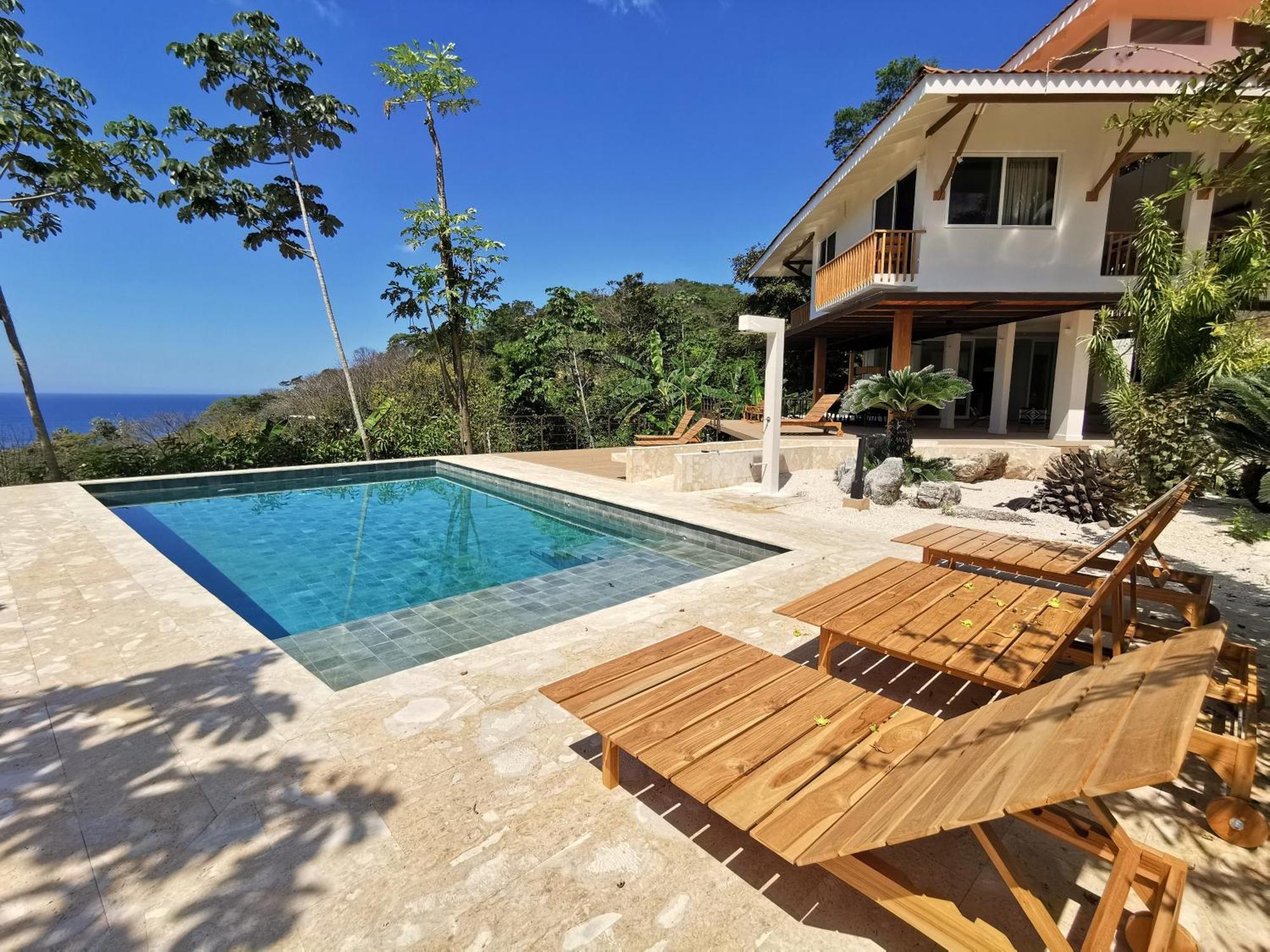 Casa Luna - Private Suites With Ocean View, Pool, Ac, Wifi Playa Santa Teresa  ภายนอก รูปภาพ